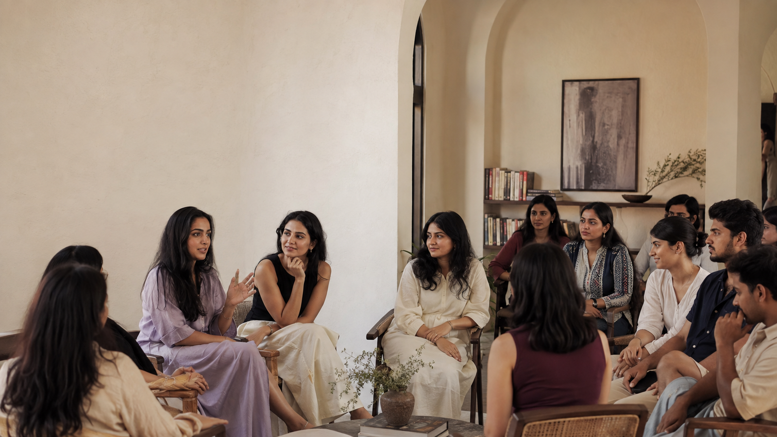 The Ellaria community exchanging ideas and perspectives